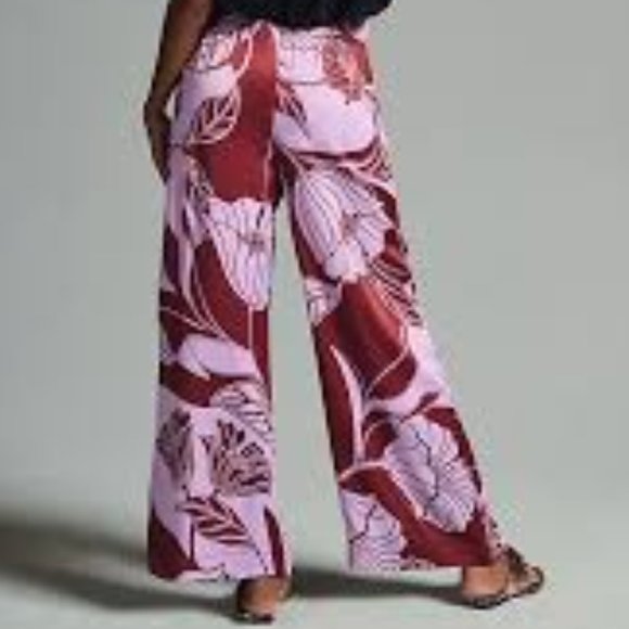 Brand New Beautiful Maeve Pull-On Floral Print Pants - Picture 3 of 14